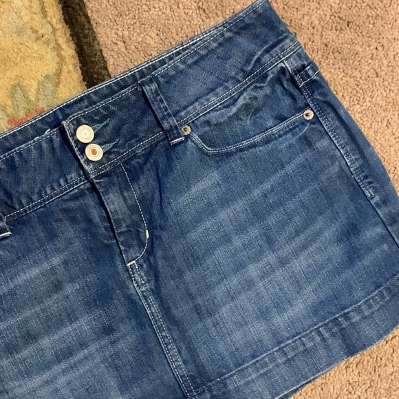 Sz 8 American Eagle denim skirt - Picture 4 of 9